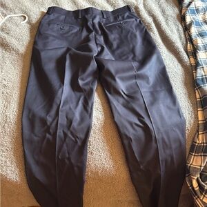 Men's Navy Blue Dress Pants